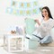 50 Diaper Raffle Tickets with Box for Baby Shower Game Invitations
